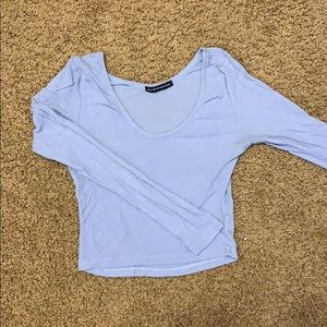cropped brandy mellville long sleeve